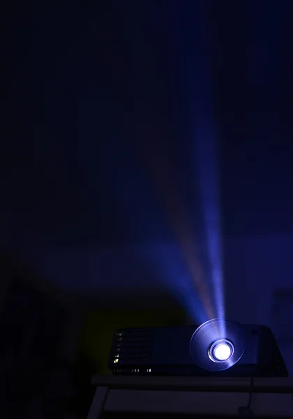 Movie projector ray — Stock Photo, Image