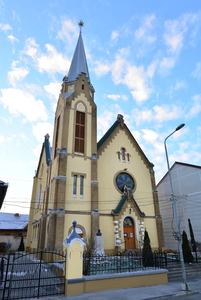 Lugoj protestantische Kirche — Stockfoto