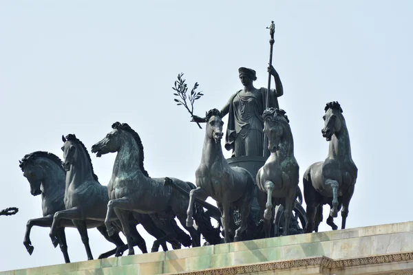 Łuk spokój statua — Zdjęcie stockowe