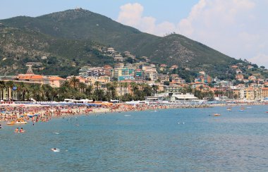 Varazze İtalya beach