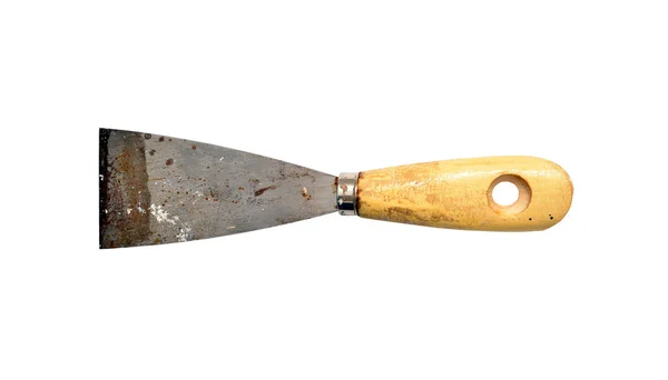 Old paint trowel — Stock Photo, Image