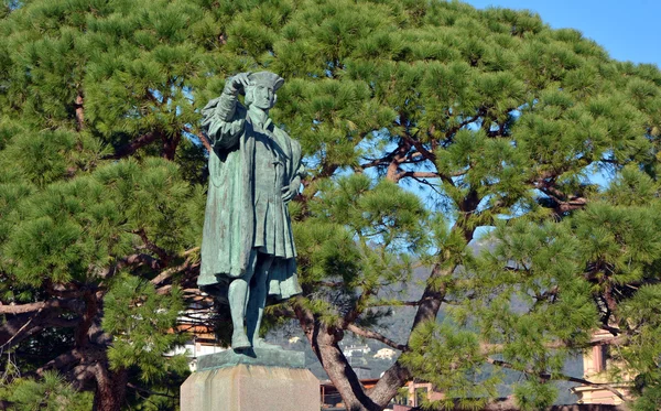 Portofino staden staty — Stockfoto