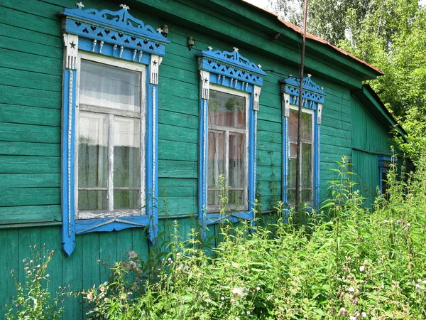 Eski ev Windows — Stok fotoğraf