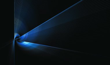 soyut fraktal şekli