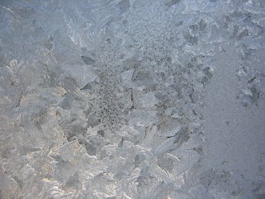 donmuş kış penceresi