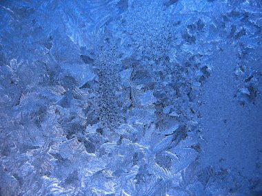 donmuş kış penceresi