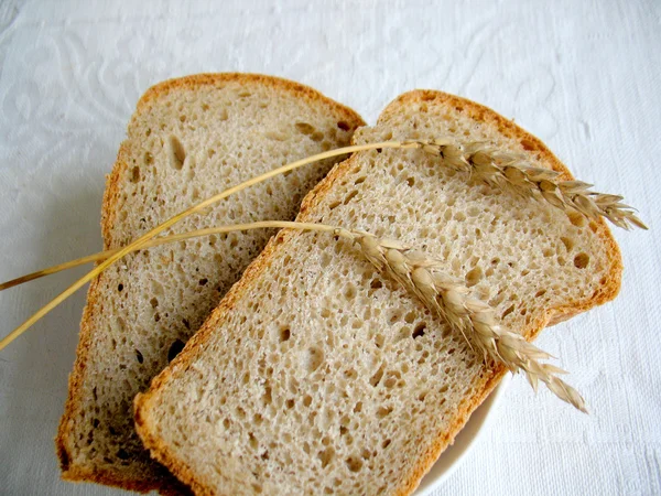 Хліб і вуха — стокове фото