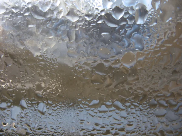 Window glass and rain drops — Stock Photo, Image