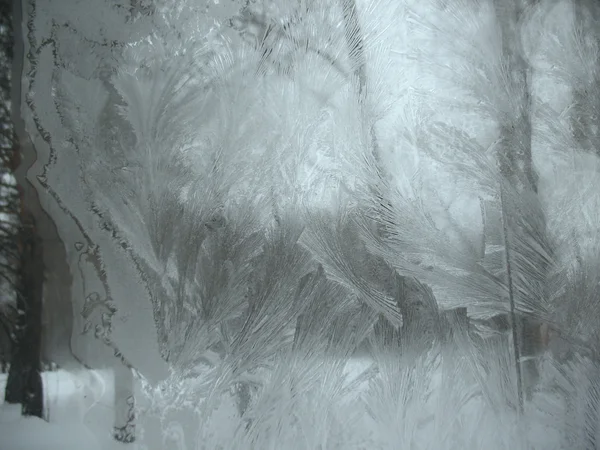 donmuş kış penceresi