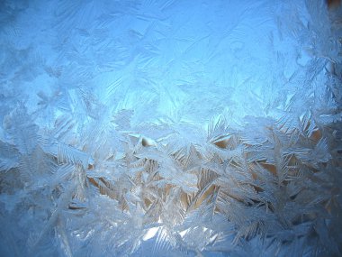 donmuş kış penceresi