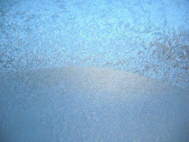 donmuş kış penceresi