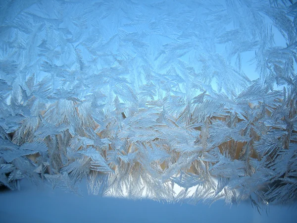 donmuş kış penceresi