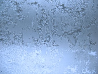 donmuş kış penceresi