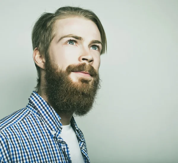 Elegante hombre barbudo —  Fotos de Stock