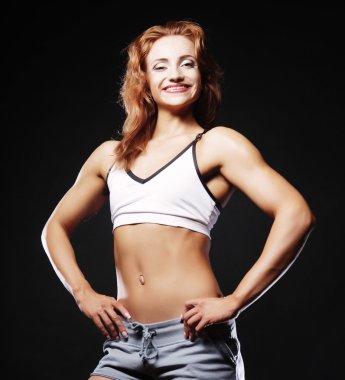 atletik genç kadın