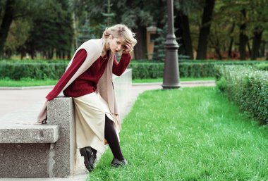 Genç güzel kadın..