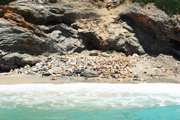 Ulaşılamaz rock ile deniz manzara — Stok fotoğraf