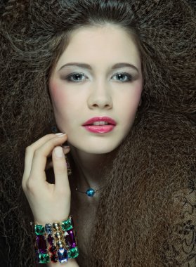 yüksek moda model
