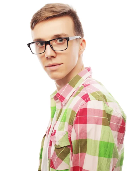 Handsome young man in shirt — Stock Photo, Image