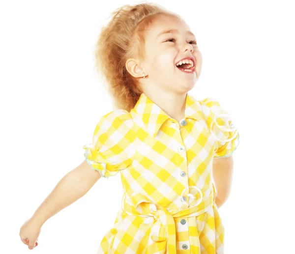 Cute laughing girl — Stock Photo, Image