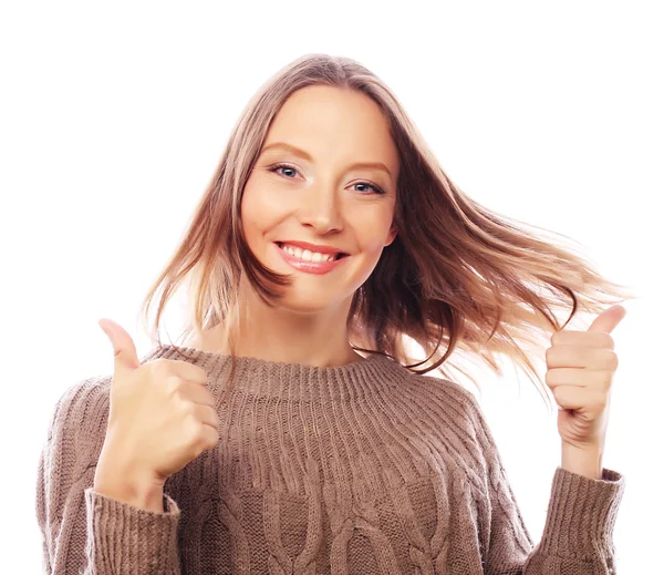 Beautiful young woman — Stock Photo, Image