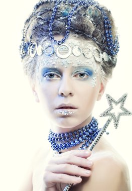 yaratıcı visage bayanla