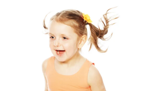 Cute laughing girl — Stock Photo, Image