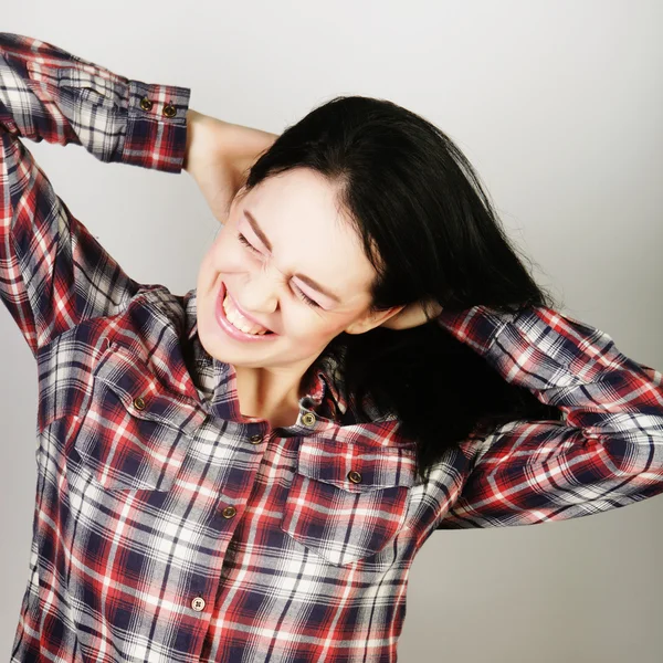 Jovem mulher bonita — Fotografia de Stock