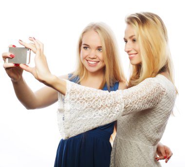 Güzel girsl alarak selfie.