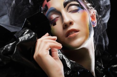 Karanlık Güzel Gotik Prensesler. Cadılar Bayramı partisi..