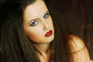 güzellik kadın portresi.