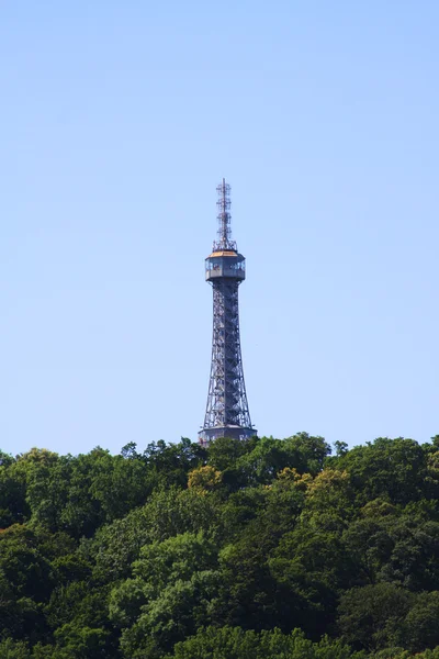 Praga Zizkov Torre de Televisión — Foto de Stock