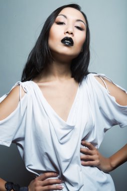 güzel genç Asya model