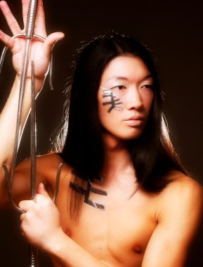 Genç Asyalı çocuk