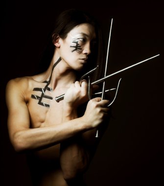 Genç Asyalı çocuk