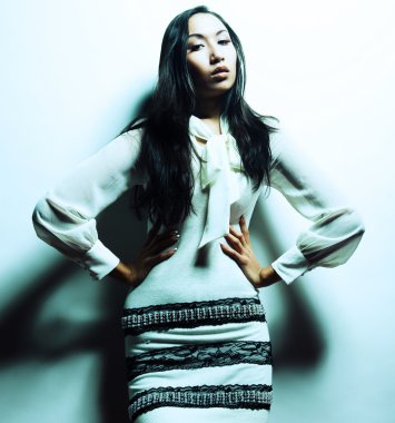 güzel genç Asya model