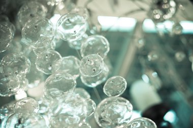 Vintage kristal lamba ayrıntıları