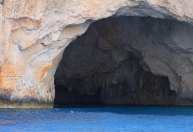 Zakynthos 'taki Mavi Mağaralar, İyon Adaları, Yunanistan