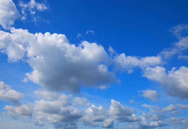 Blue Sky Background White Clouds — Stock Photo, Image