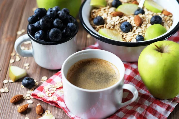 Haben Sie Einen Schönen Tag Ein Gesundes Frühstück Ist Ein — Stockfoto