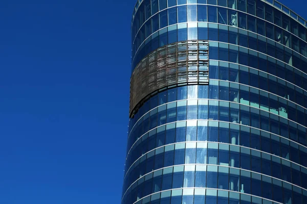 Modern Office Building Outdoors Downtown Summer Day — Stock Photo, Image