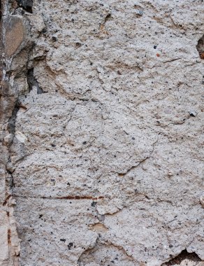 Arka tarafta gri beton duvar dokusu var. Kapat..