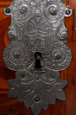 Vintage gümüş kapı, Prag