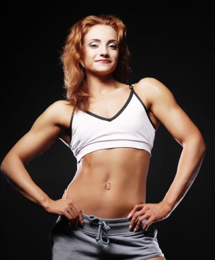 atletik genç kadın