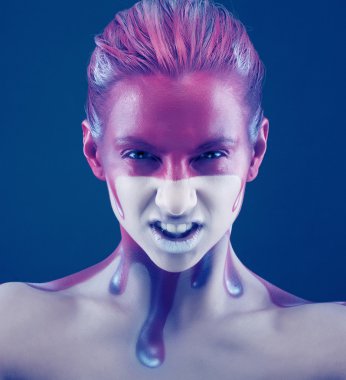 yaratıcı yüz-sanat