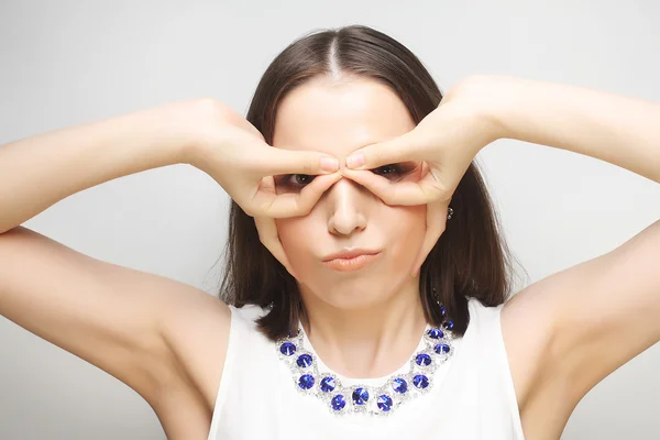 Hübsche junge Frau — Stockfoto