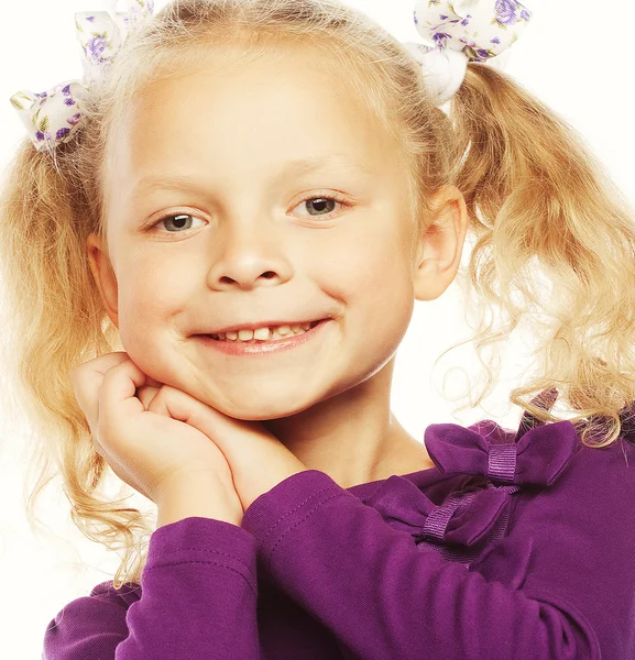 Tiempo feliz para la niña — Foto de Stock