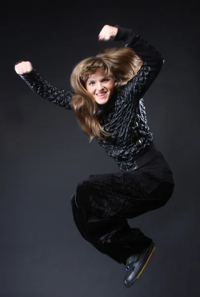 Young female dancing — Stock Photo, Image