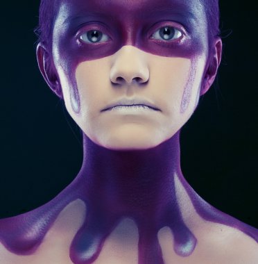 yaratıcı yüz-sanat