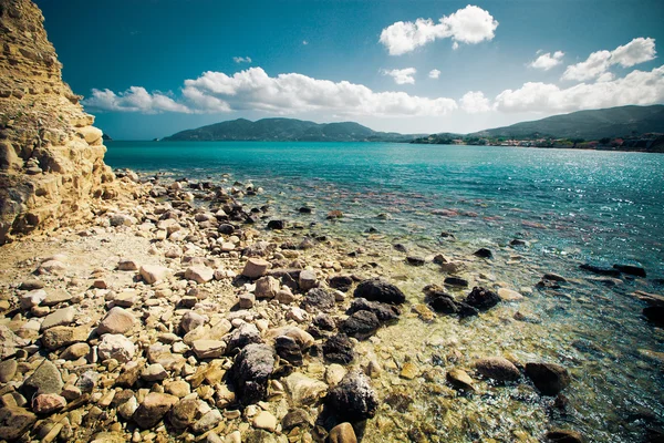 Linda ilha, Zakynthos, Grécia . — Fotografia de Stock